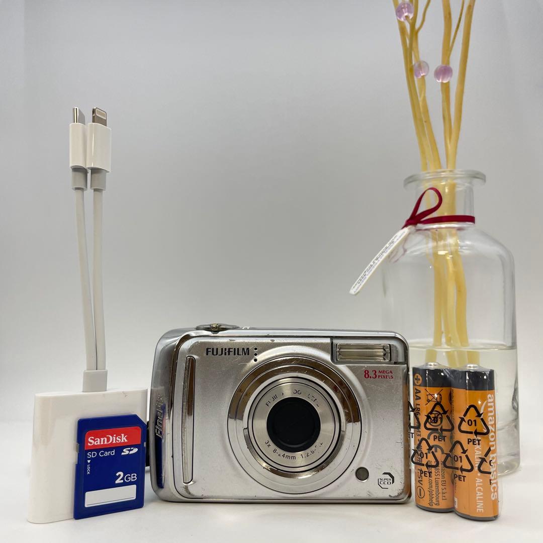 動作確認済✨FUJIFILM FINEPIX A800✨スマホ転送OK 単三電池