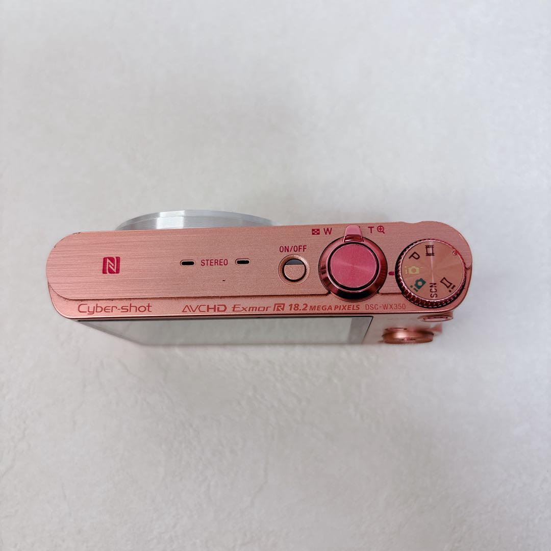 SONY Cyber-Shot DSC-WX350 ピンク　Wi-Fi搭載