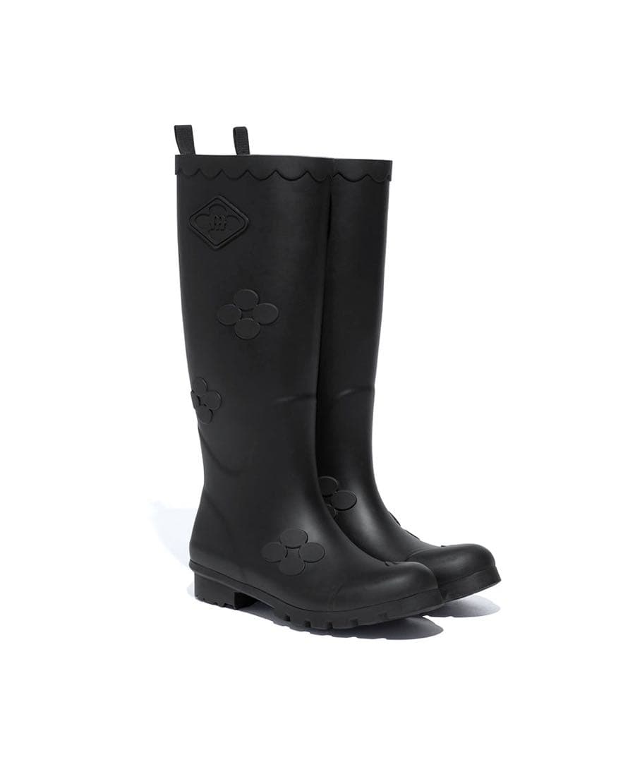 靴 X MINJUKIM FLORAL SHADOW BOOTS LONG