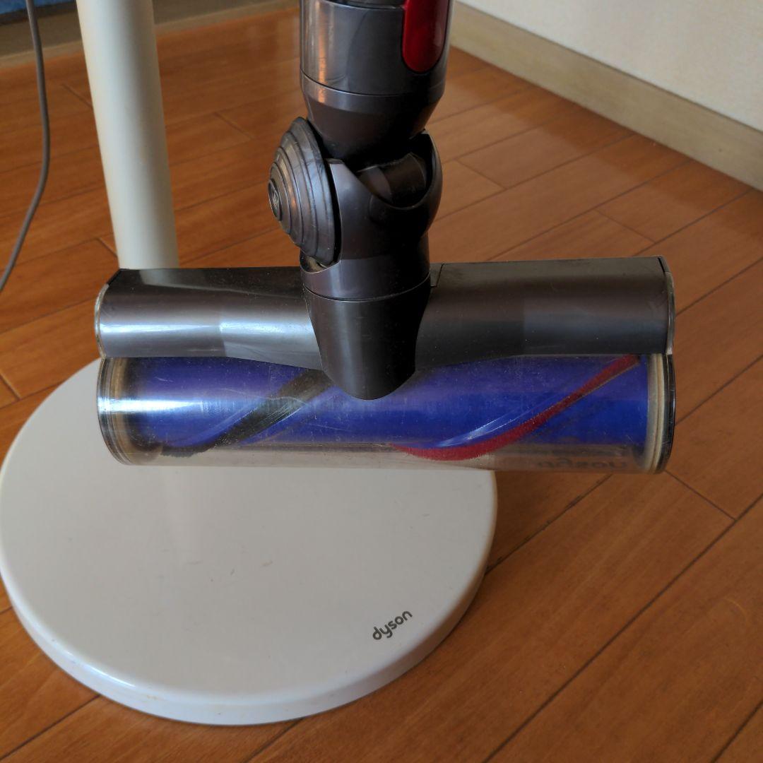 Dyson SV14コードレスクリーナー 本体 グレー/パープルスタンド付