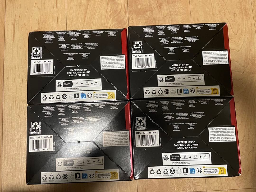 カークランド シグネチャー 黄色ゴルフボール v3.0 4箱