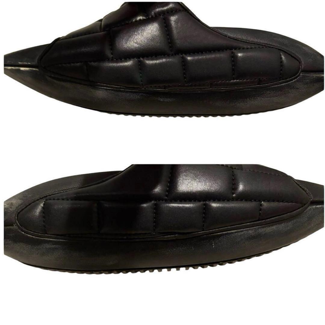 BALMAIN B-ITquilted slidessandals 登坂広臣着用