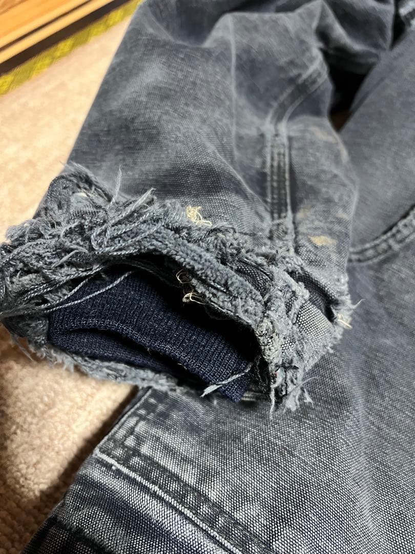 【最高襤褸】Carhartt FR ダックトラディショナル　ナス紺　M