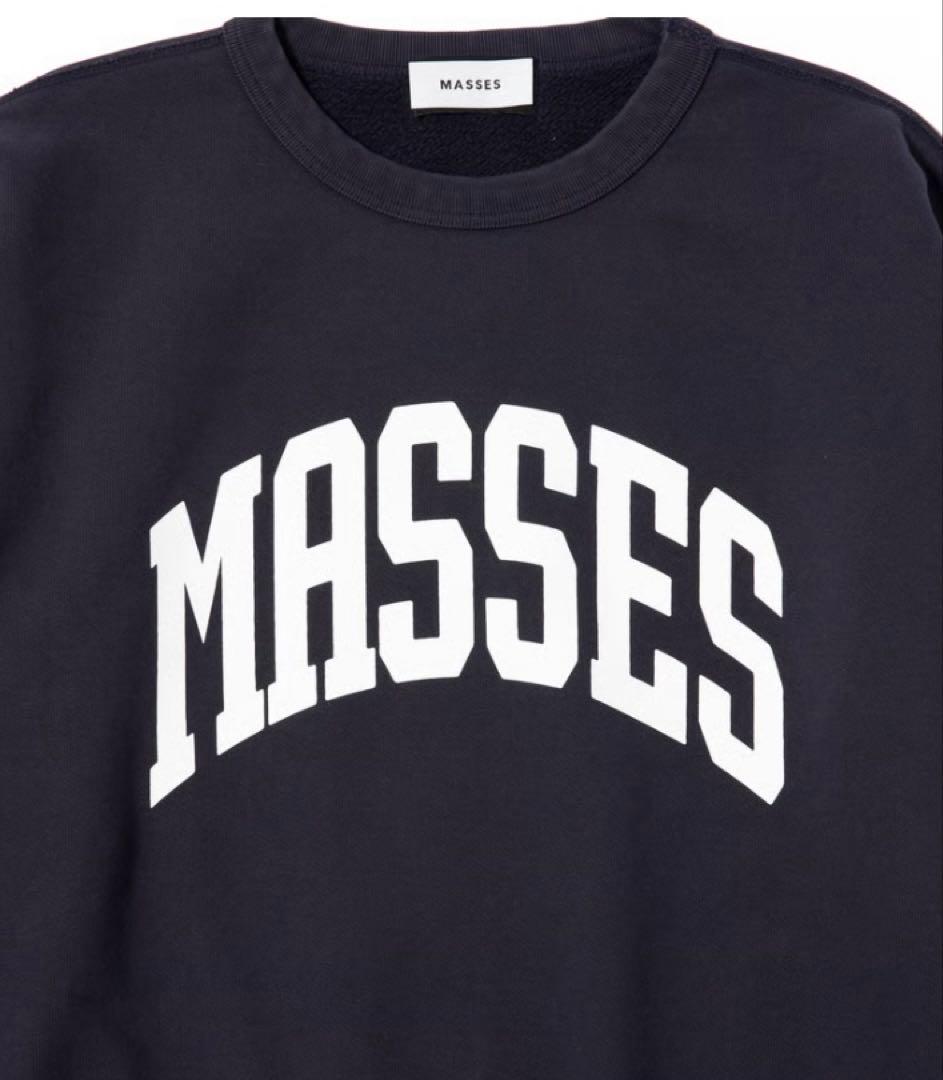 トップス MASSES SWEAT CREW ARCH WASH