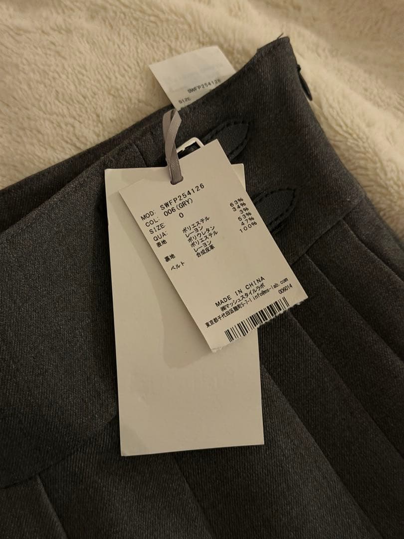 【新品未使用✨】SNIDEL ハイウエストプリーツスカショーパン:タグ付き