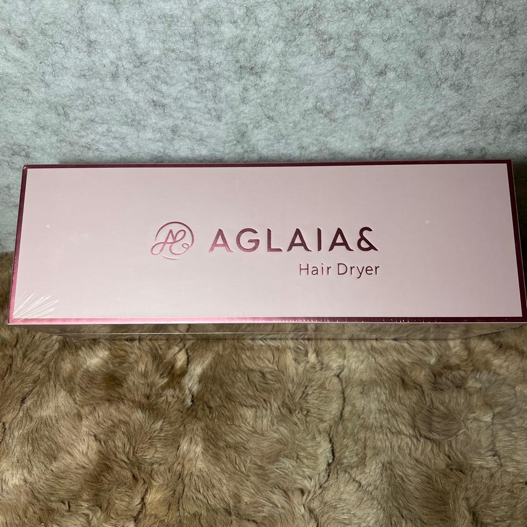新品未開封　ドライヤー 大風量Aglaia& アグライアアンド　ピンク
