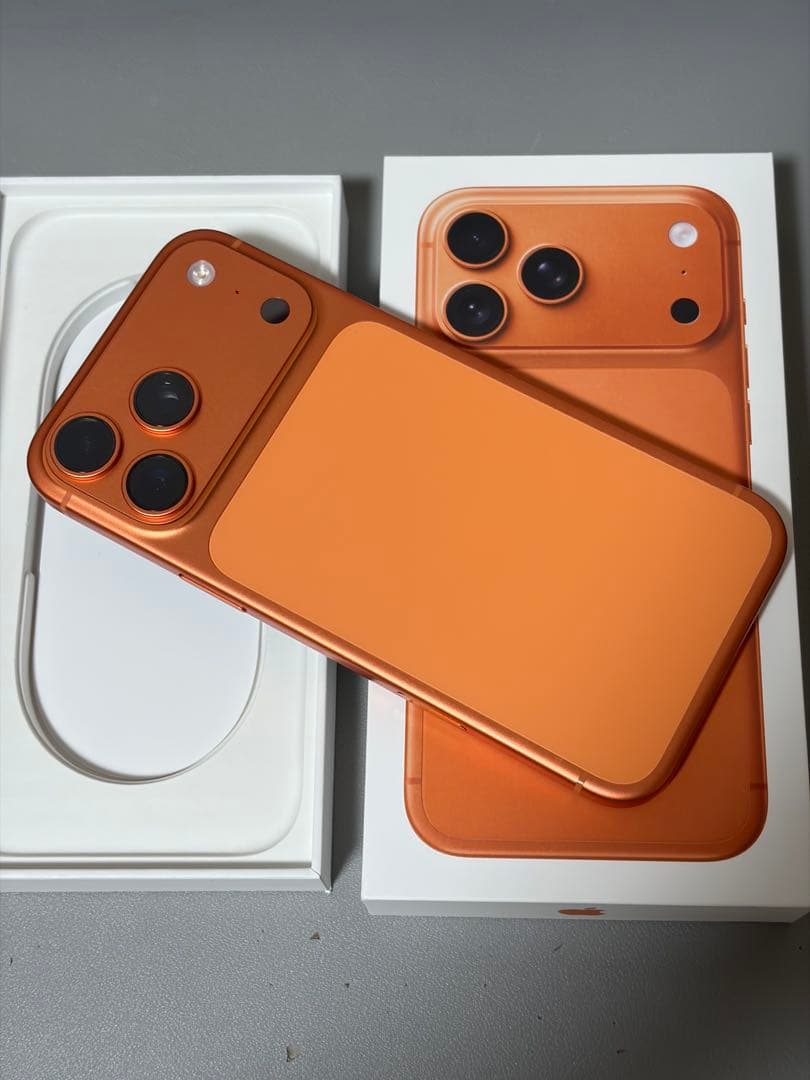 超美品 iPhone 17 Pro Max 512GB コズミックオレンジ