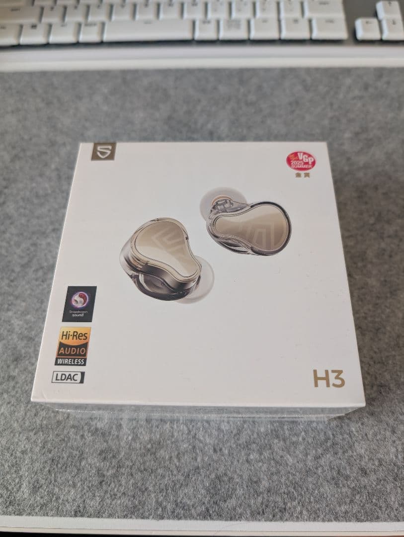 サウンドピーツ　H3 ワイヤレスイヤホン ハイレゾ対応