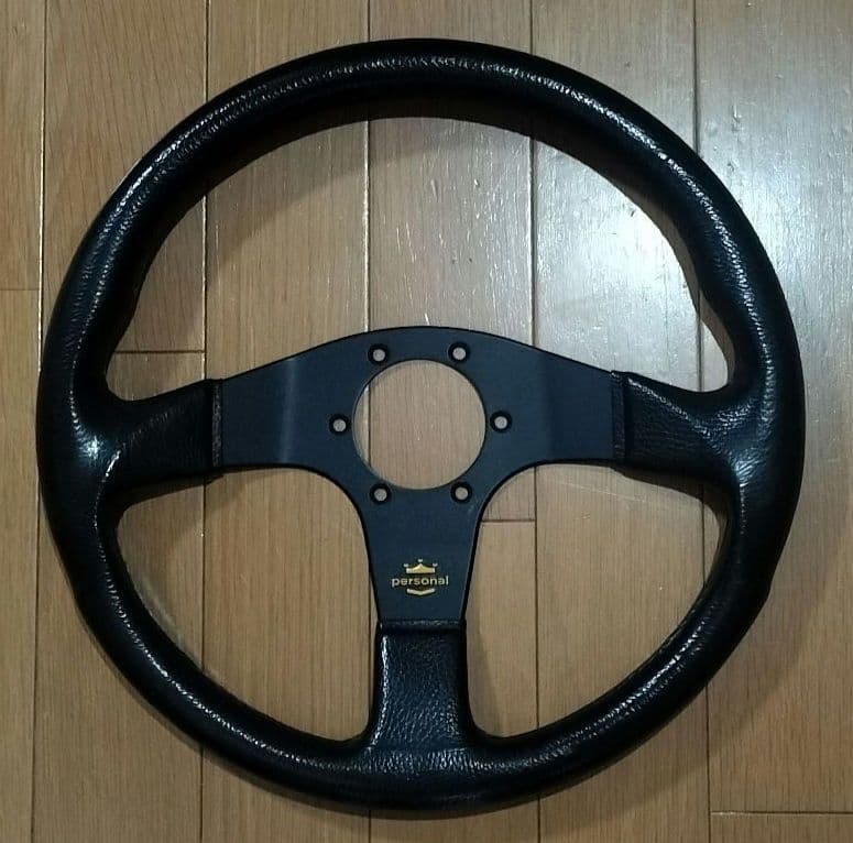 personal ステアリングハンドル　35　ほぼキズ無し