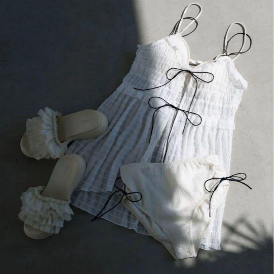 snidel 水着　ワンピースセットビキニ