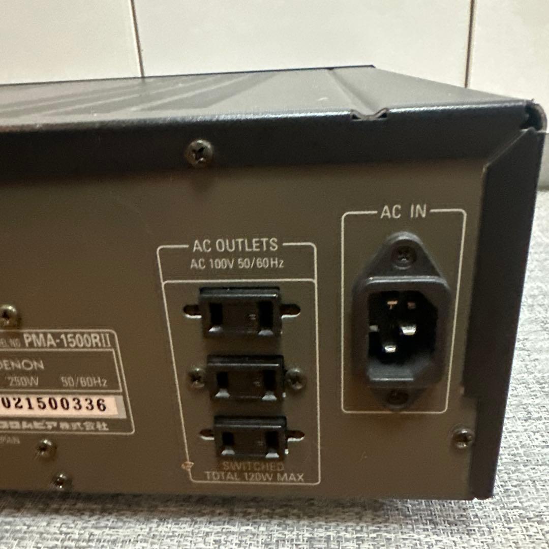 DENON デノン プリメインアンプ PMA-1500RII