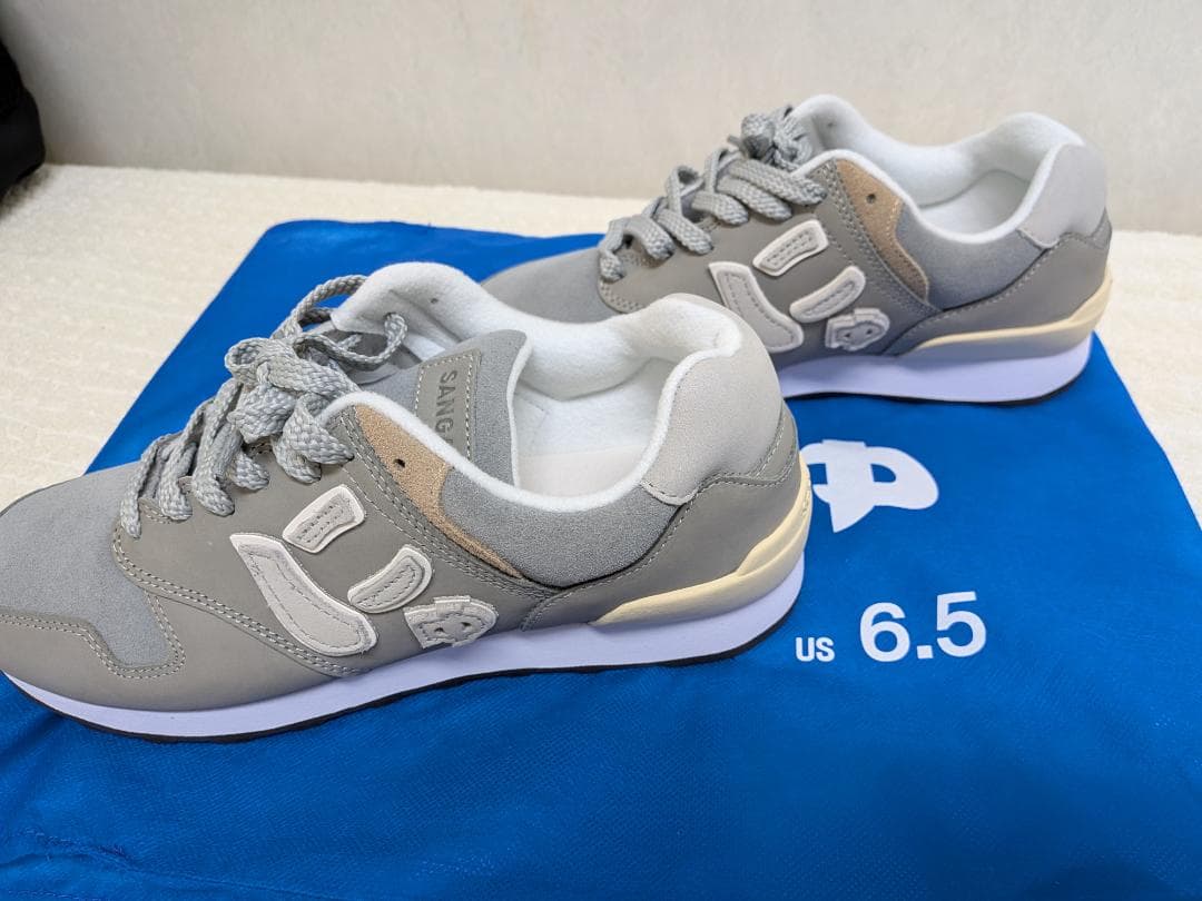 SANGACIO にゅ〜ずグレースニーカー 24.5 cm10周年モデルヨガ靴下