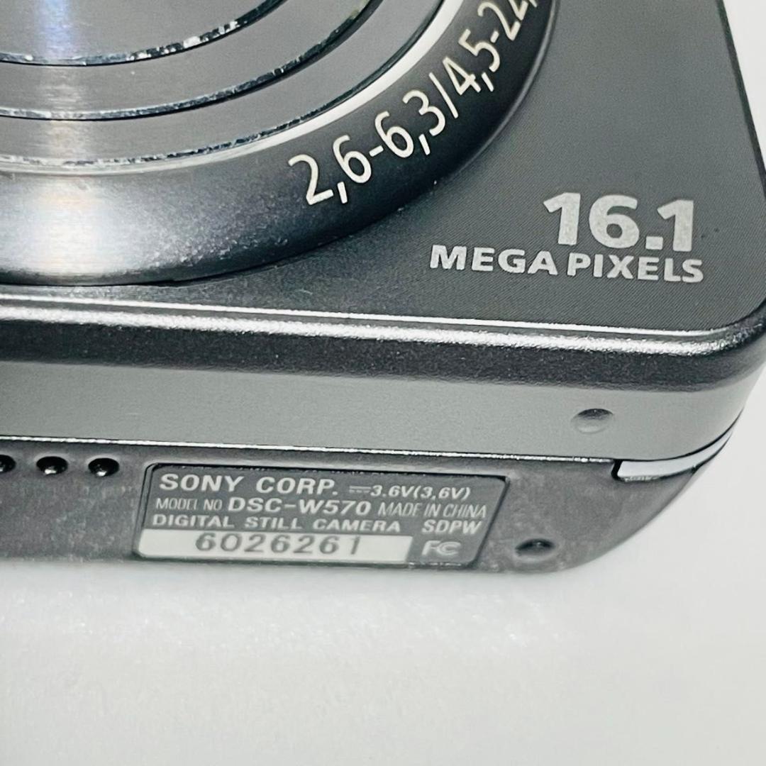 訳あり　ソニー　Cyber-shot DSC-W570 デジタルカメラ