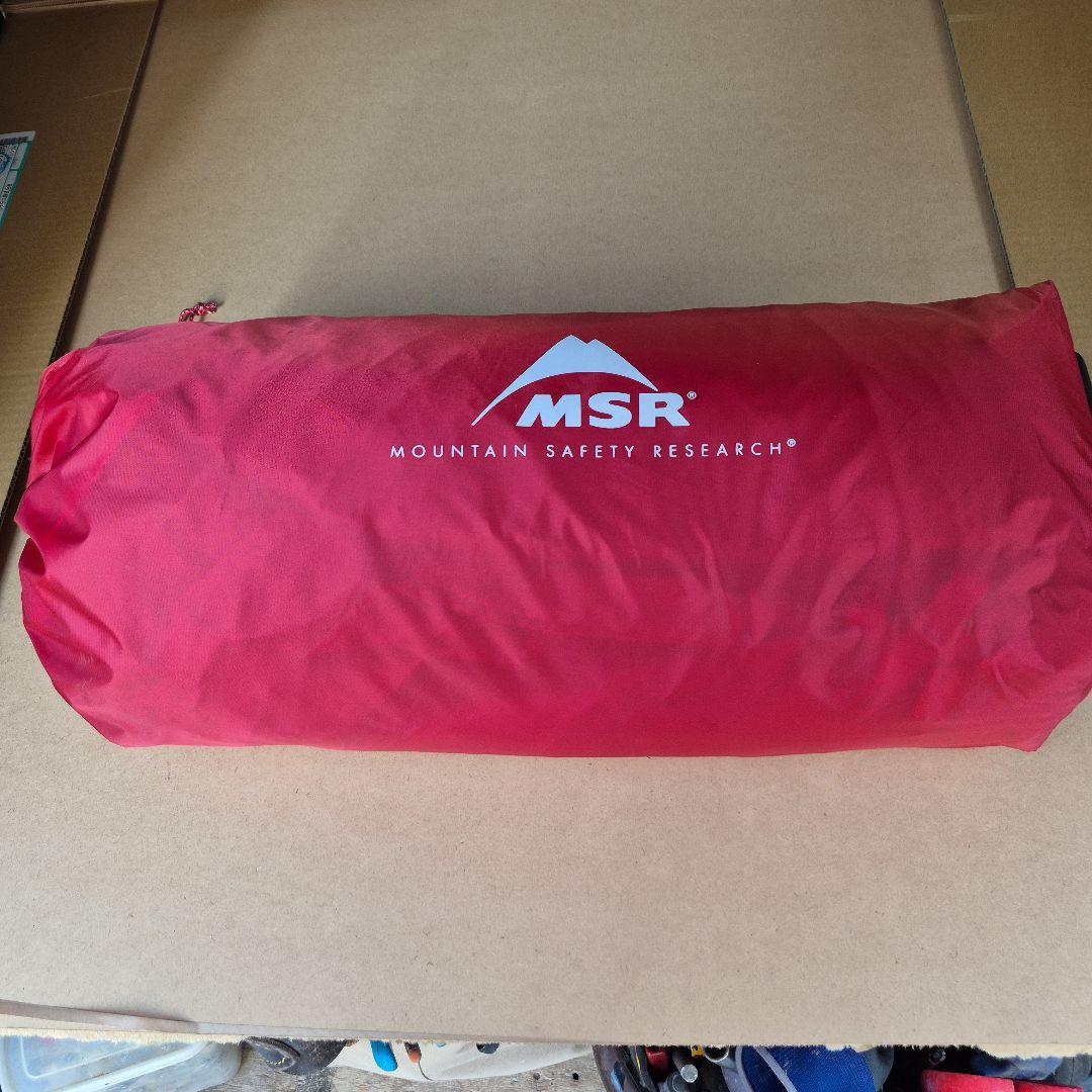 MSR エリクサー2　フットプリント付