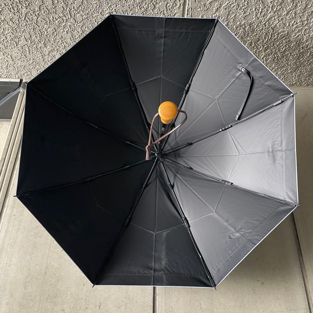 折りたたみ日傘　３段折 / コンビ　サンバリア　ネイビー