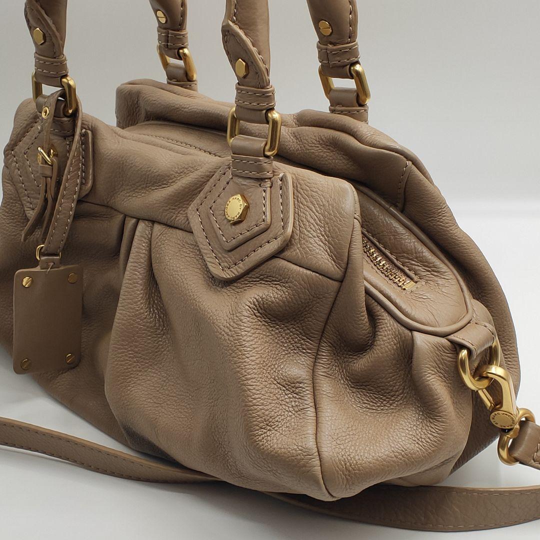 マークジェイコブス CLASSIC Q 2way Y2K レザー ハンドバッグ