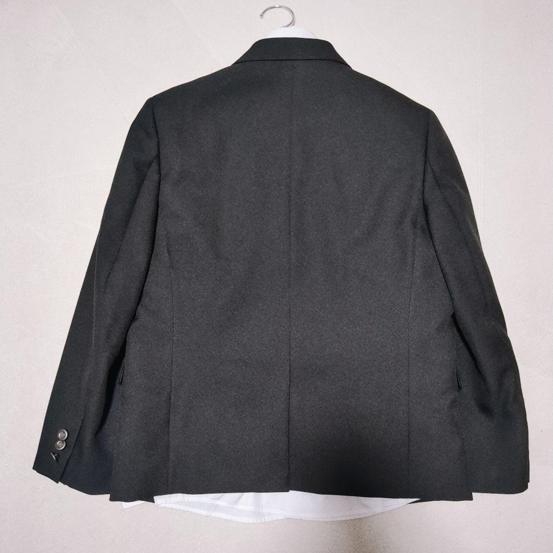 新品タグ付★レディフレディ　3つ釦スーツ5点セット　ゆったり150　ブラック