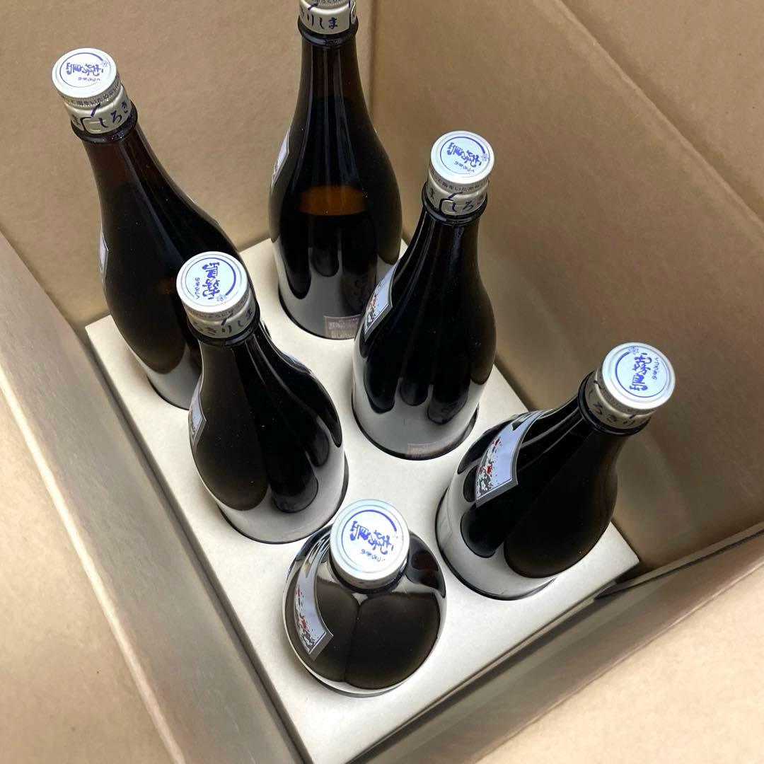 希少　白霧島　1800ml 瓶　霧島酒造 焼酎 25% 6本セット　新品　未開封