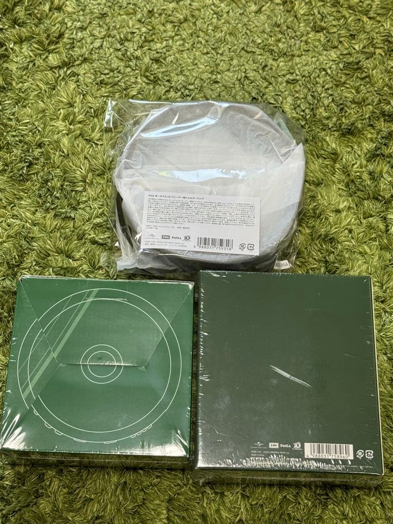 MRS.GREEN APPLE CDプレイヤーヘッドホン、ショルダーバッグセット