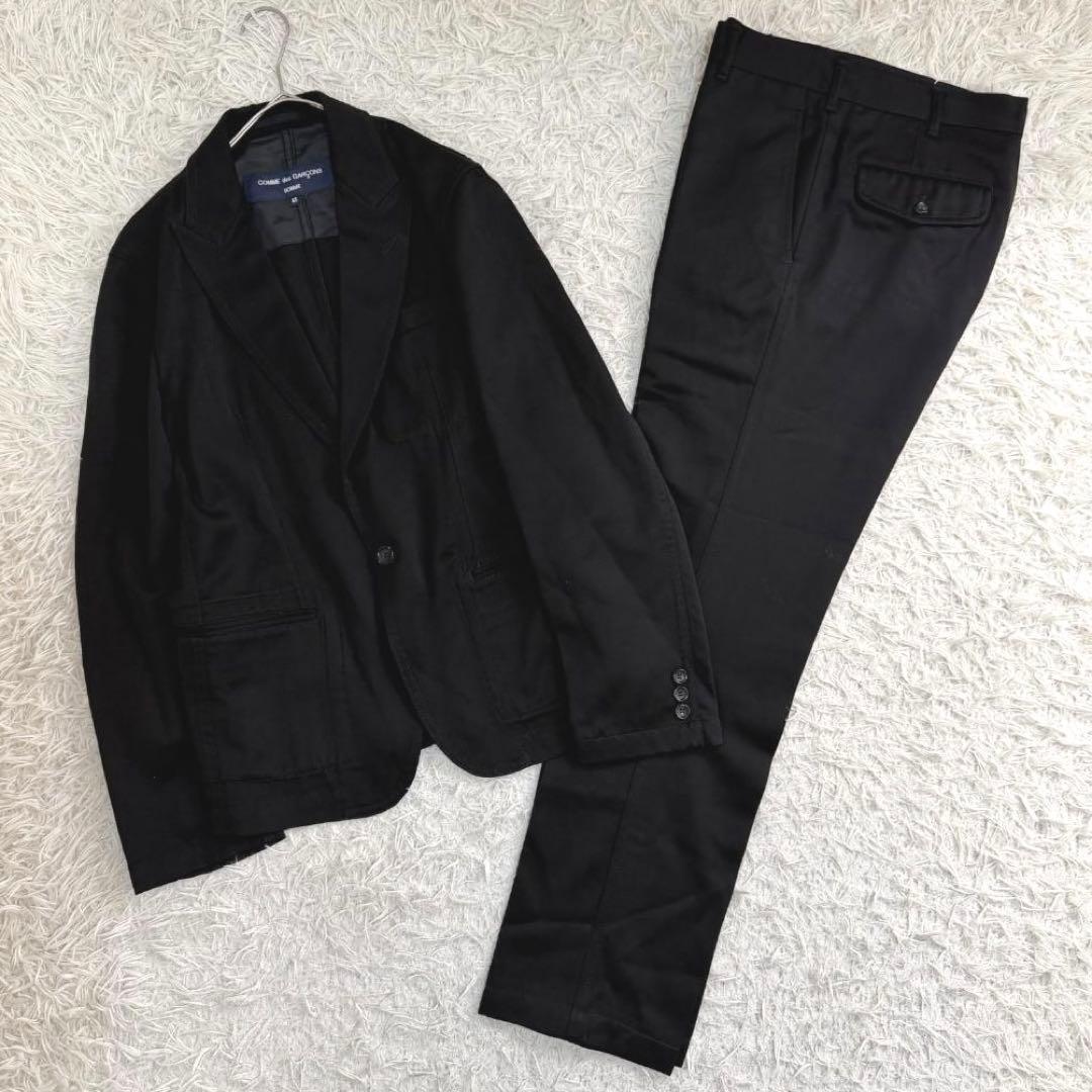 17145✨コムデギャルソンオム スーツ セットアップ ウール ブラック