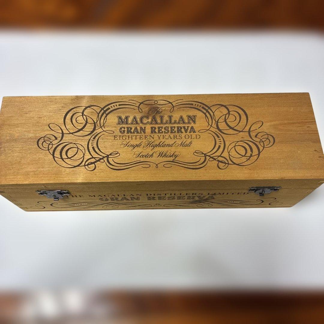 ザ・マッカラン グランレゼルバ 18年 1980年 木箱のみ