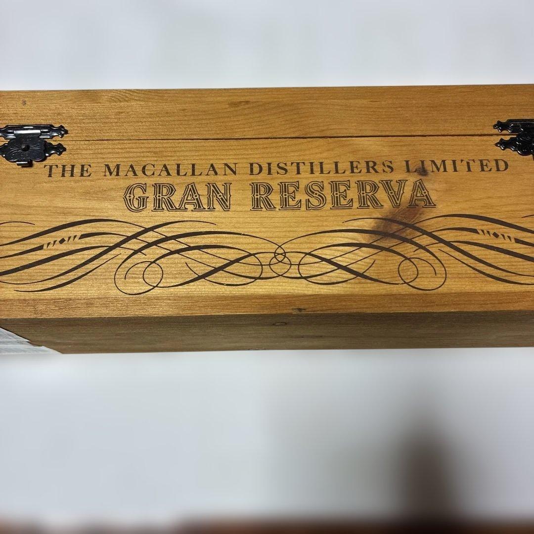 ザ・マッカラン グランレゼルバ 18年 1980年 木箱のみ
