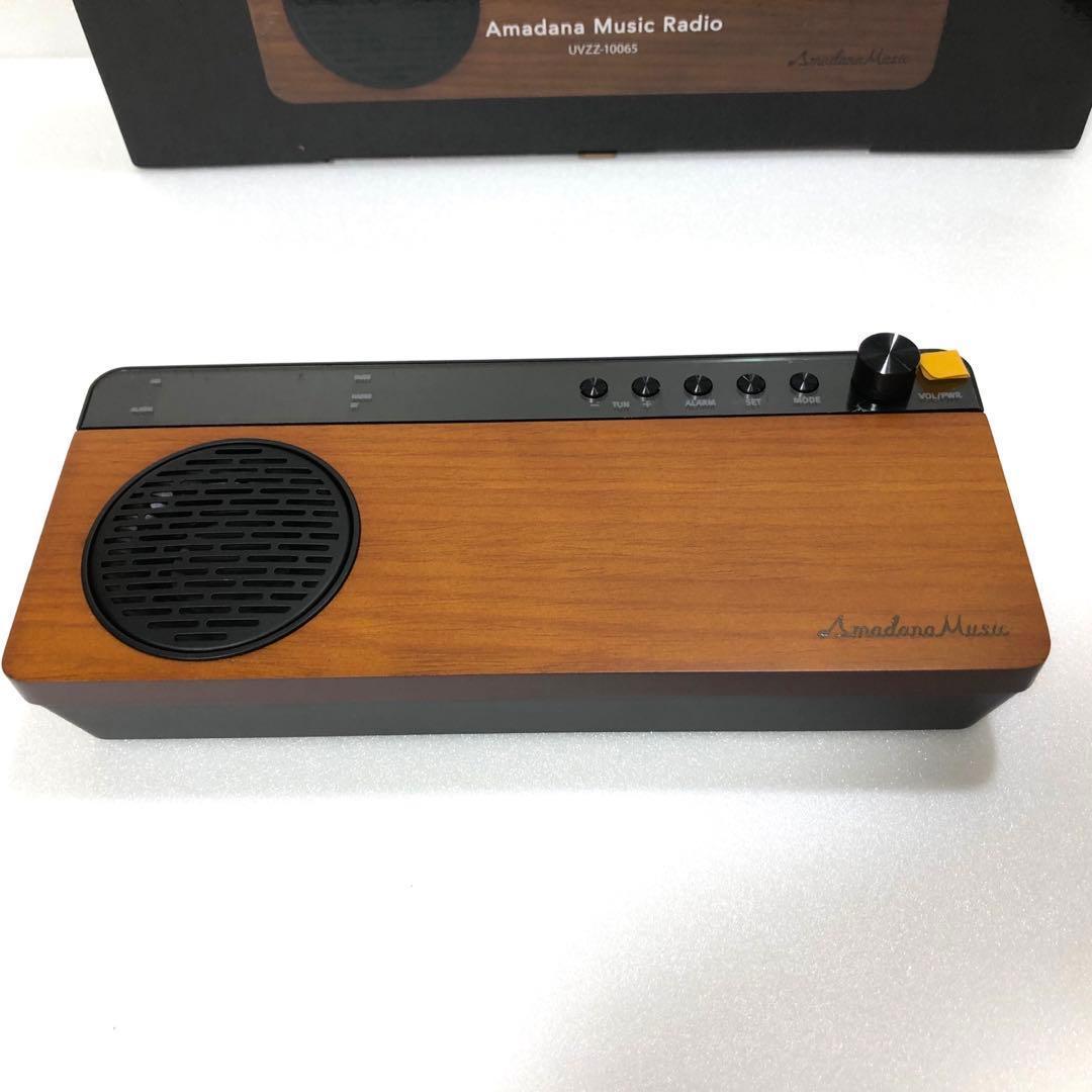 未使用品　Amadana UVZZ-10065 ワイヤレス スピーカーFMラジオ