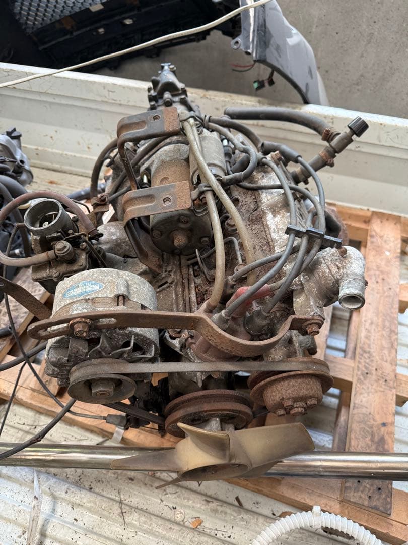 sj10 ジムニー 昭和55年　実動　ガソリンエンジン フロントマウント用