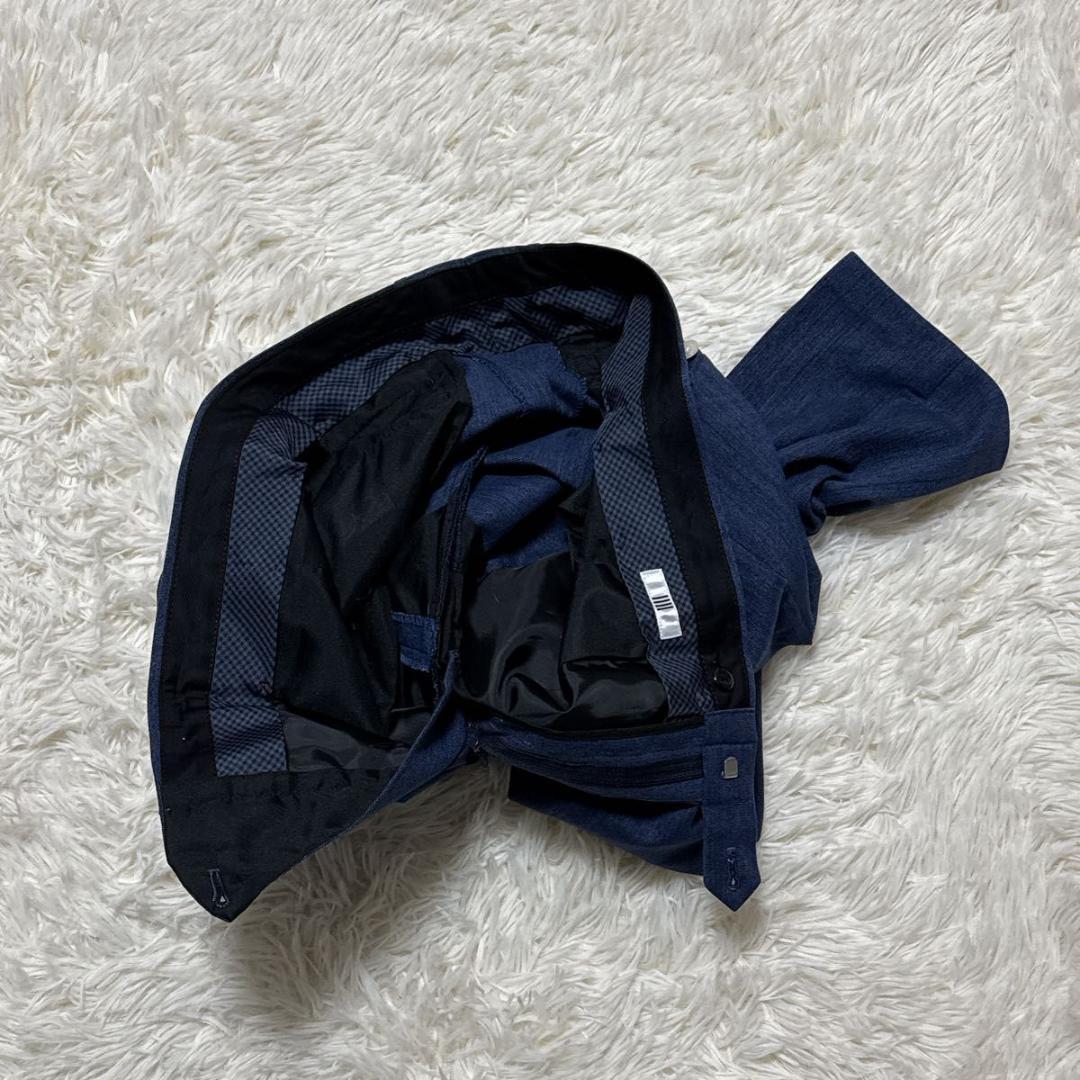 スーツセレクト　デニム調　3ピース　AB5 リバーシブルベスト　カジュアルにも