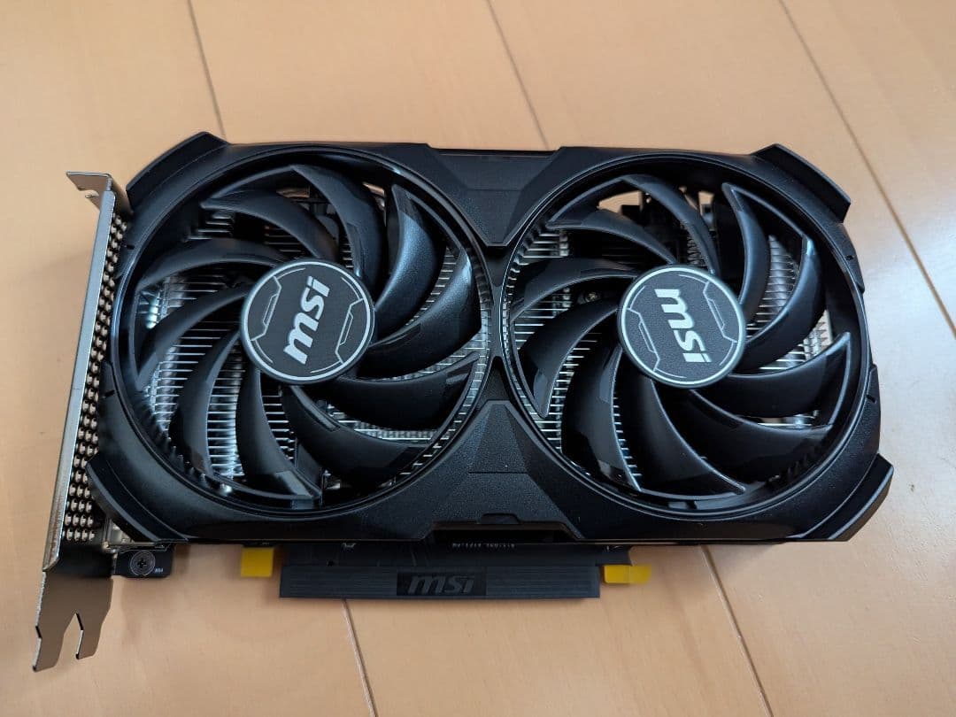 グラフィックボード・グラボ・ビデオカード MSI GeForceRTX4060 VENTUS 2X BLACK 8G OC