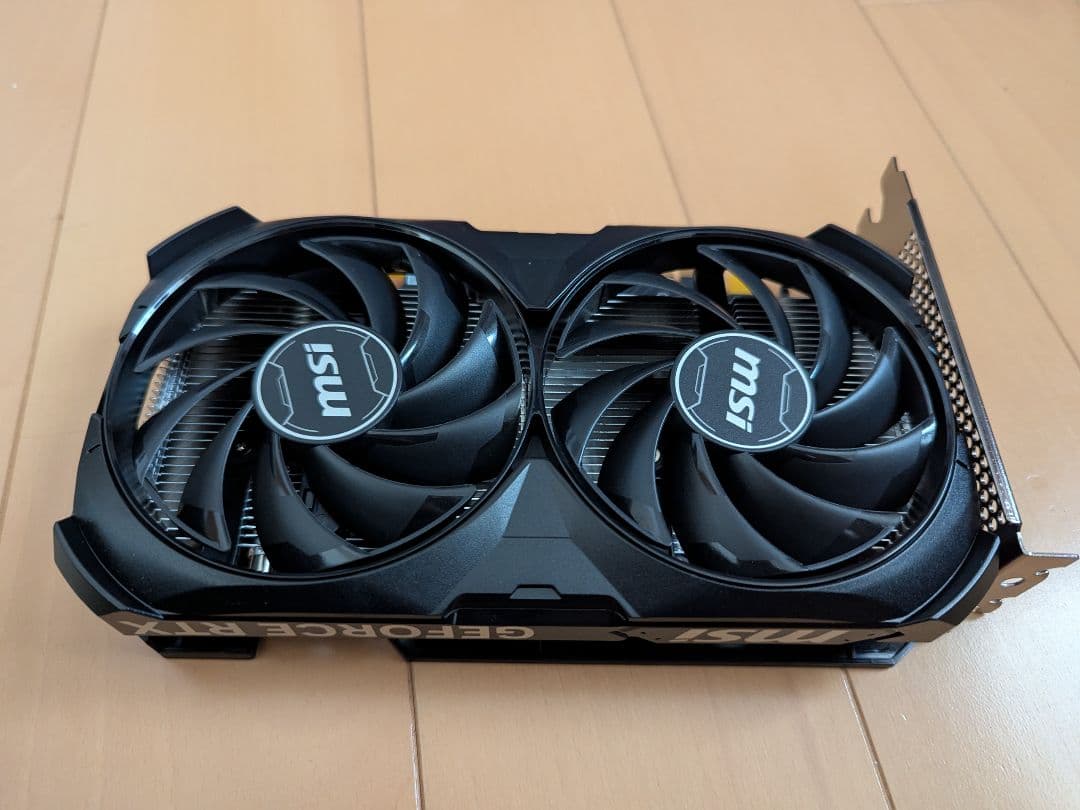 グラフィックボード・グラボ・ビデオカード MSI GeForceRTX4060 VENTUS 2X BLACK 8G OC