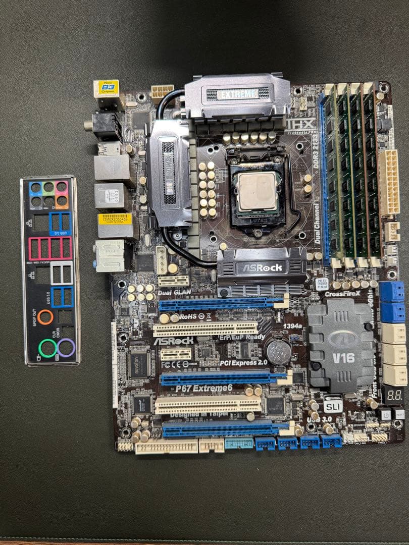 ASRock p67 Extreme4 CPU メモリセット