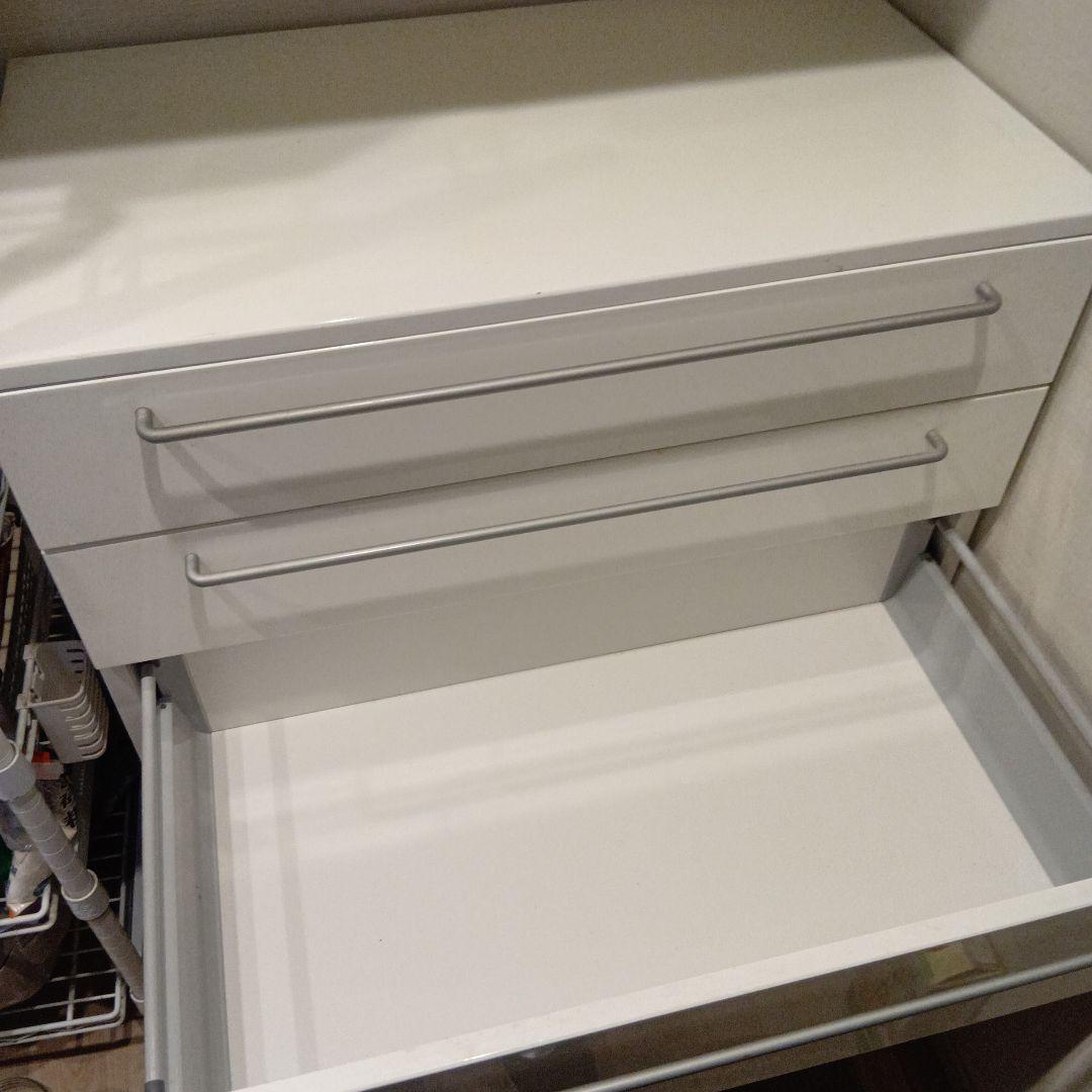 食器棚　引き出し式　カタログハウス　通販生活