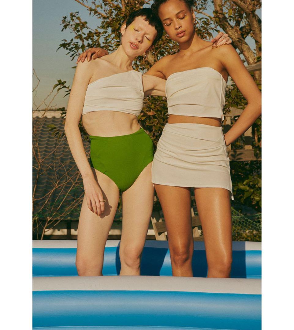 OMMO SHORTS LAYERED SWIM SK 水着　スイムウェア