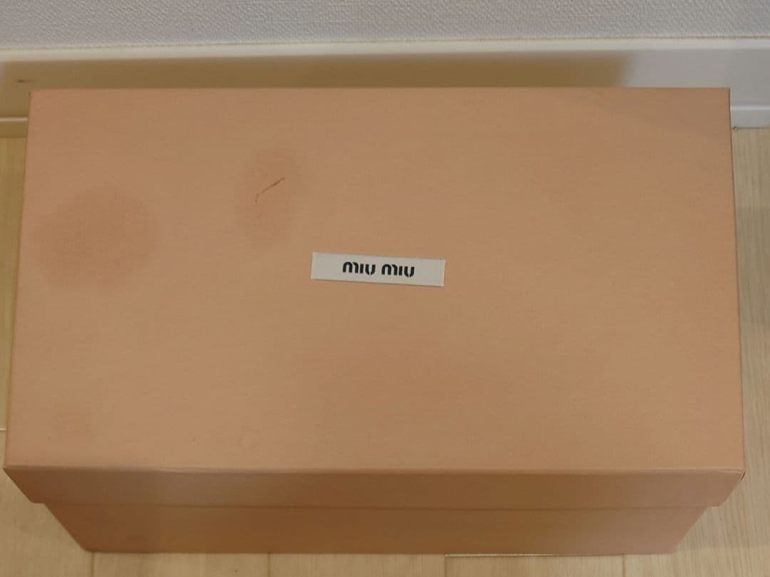 ミュウミュウ　miu miu フラット サンダル　ビジュー