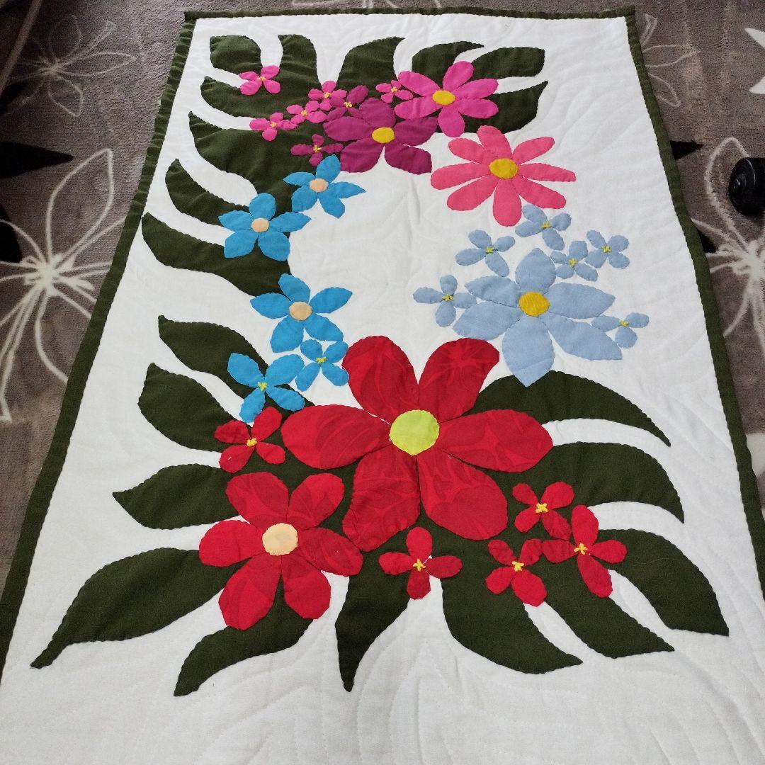 みつこ様 ご確認用 ハワイアンキルト 81✕52 3枚
