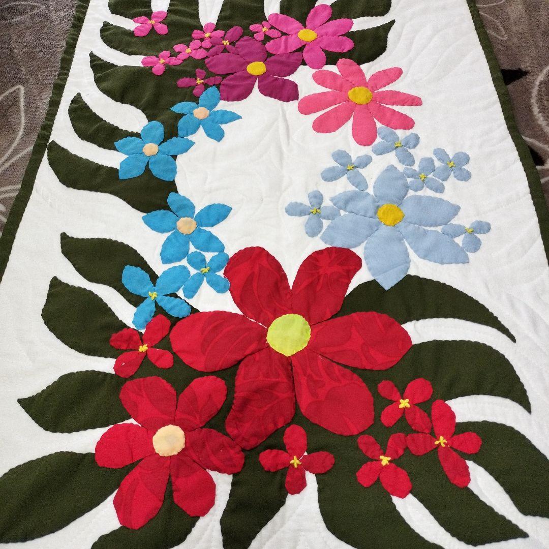 みつこ様 ご確認用 ハワイアンキルト 81✕52 3枚