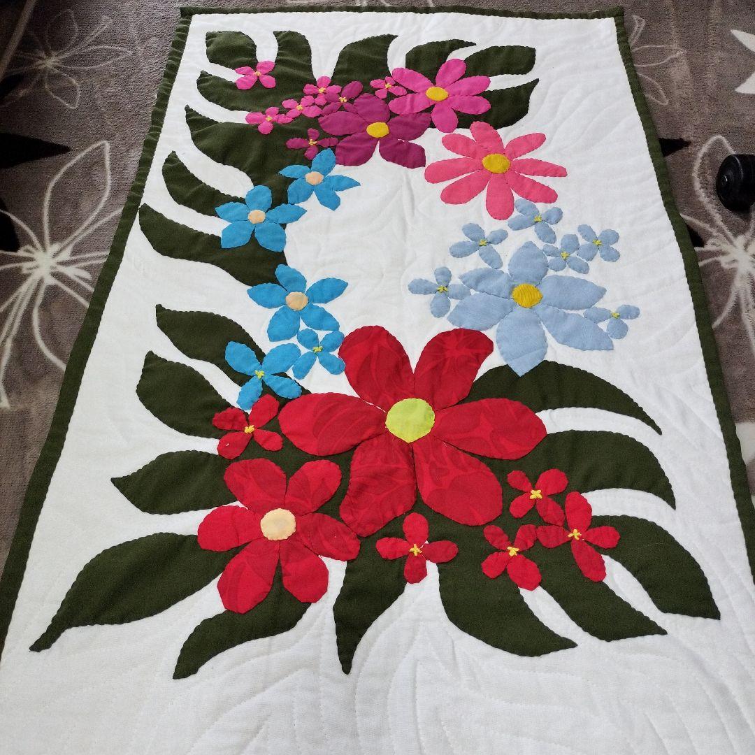みつこ様 ご確認用 ハワイアンキルト 81✕52 3枚