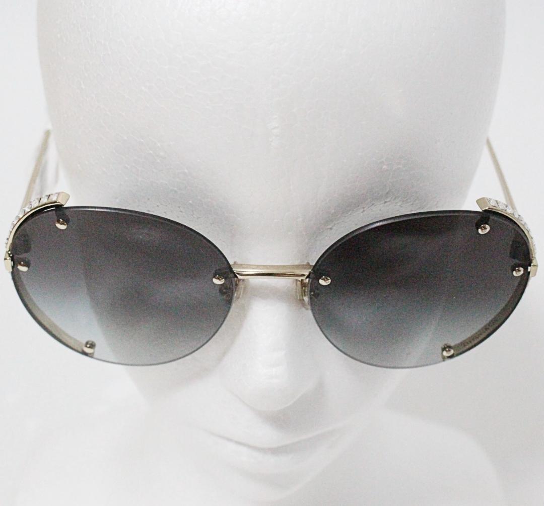 新品 ティファニー 203170円 クリスタル装飾 セミリムレス サングラス