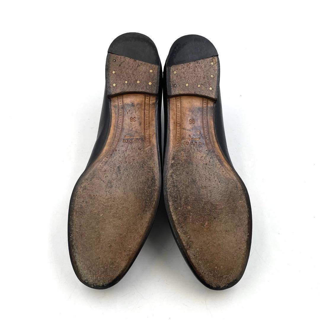 《超美品》グッチ ホースビット ビットローファー ブリクストン ヨルダーン 黒系