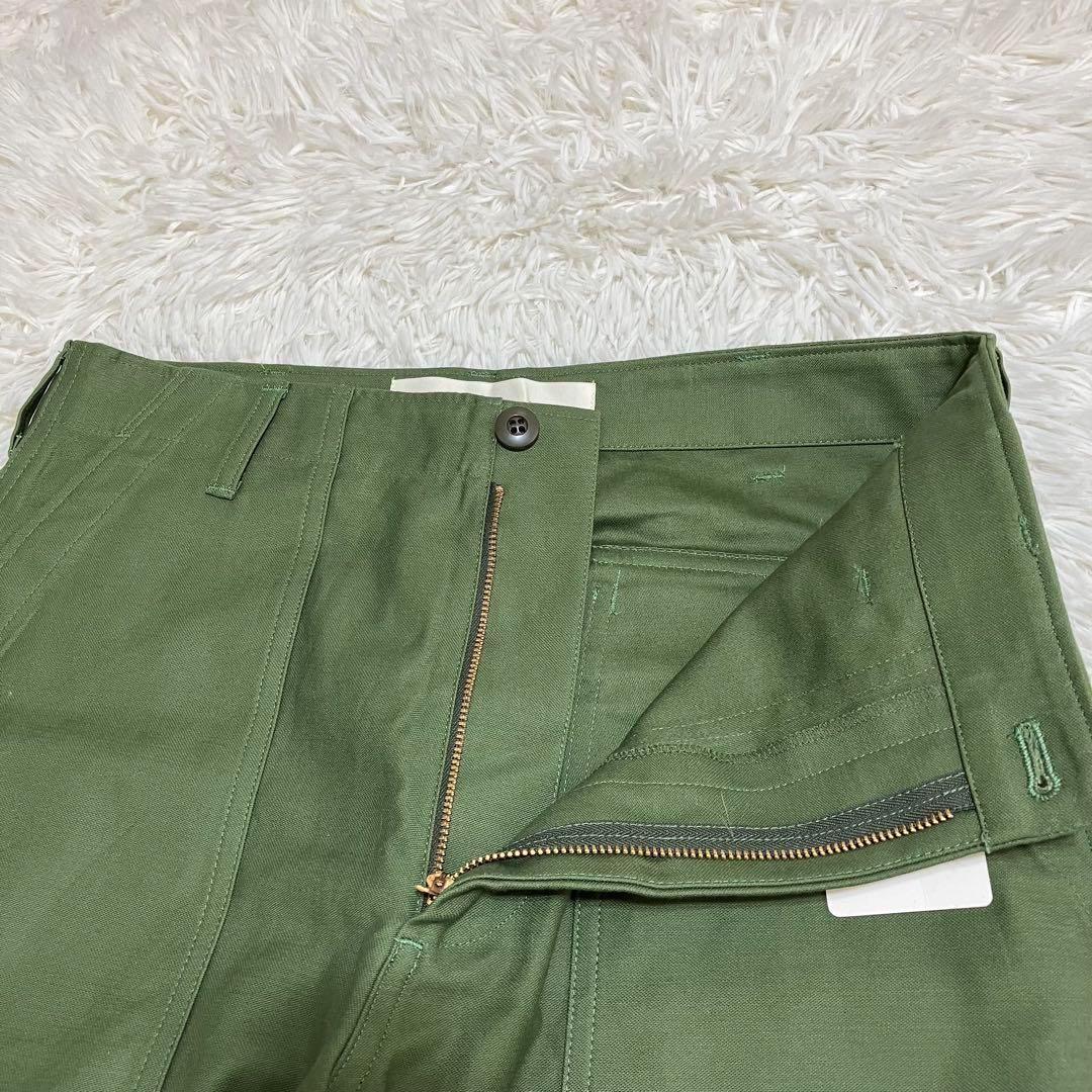 新品 シンゾーン ベイカーパンツ グリーン ４０