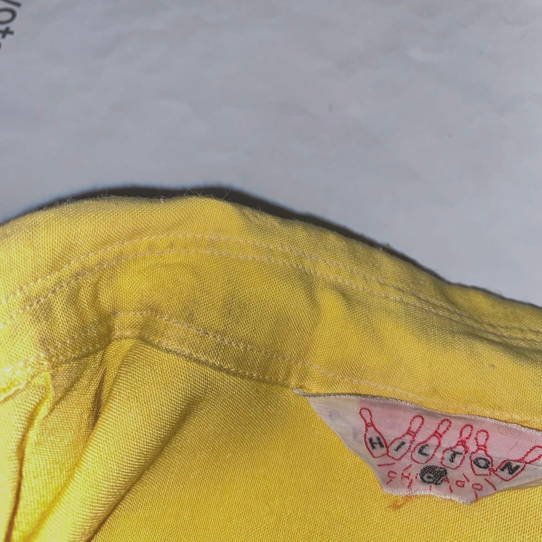 50's HILTON ボーリングシャツ 初期タグ