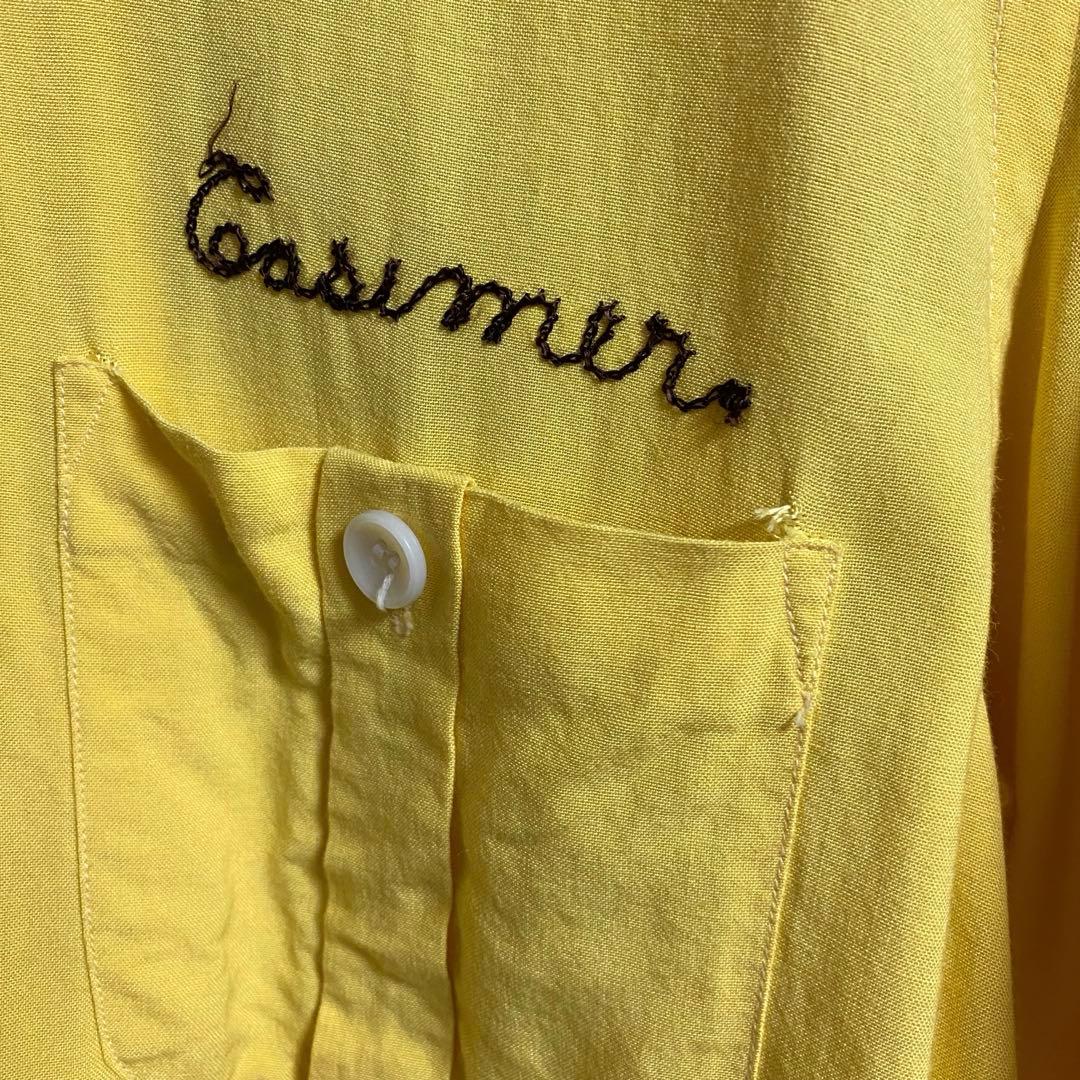 50's HILTON ボーリングシャツ 初期タグ