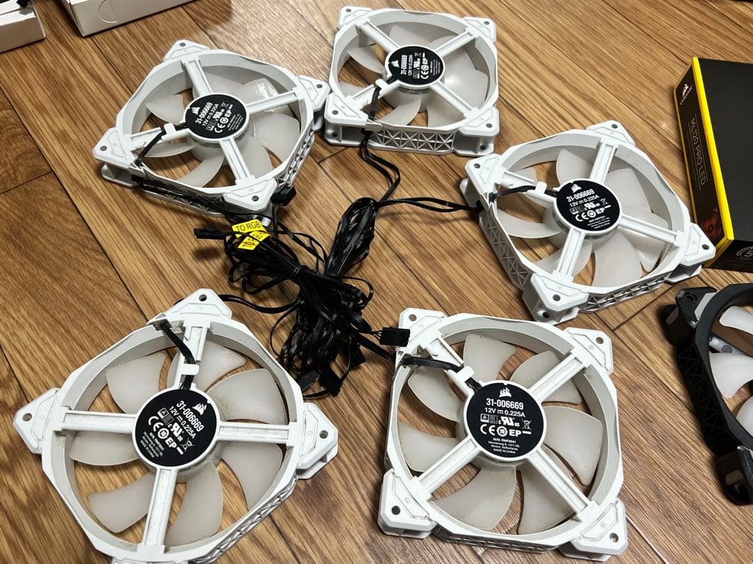 Corsair ファン 11個セット -ジャンク