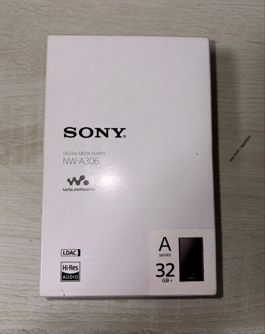 極美品 SONY ウォークマン NW-A306 ブラック + 128GB SD付