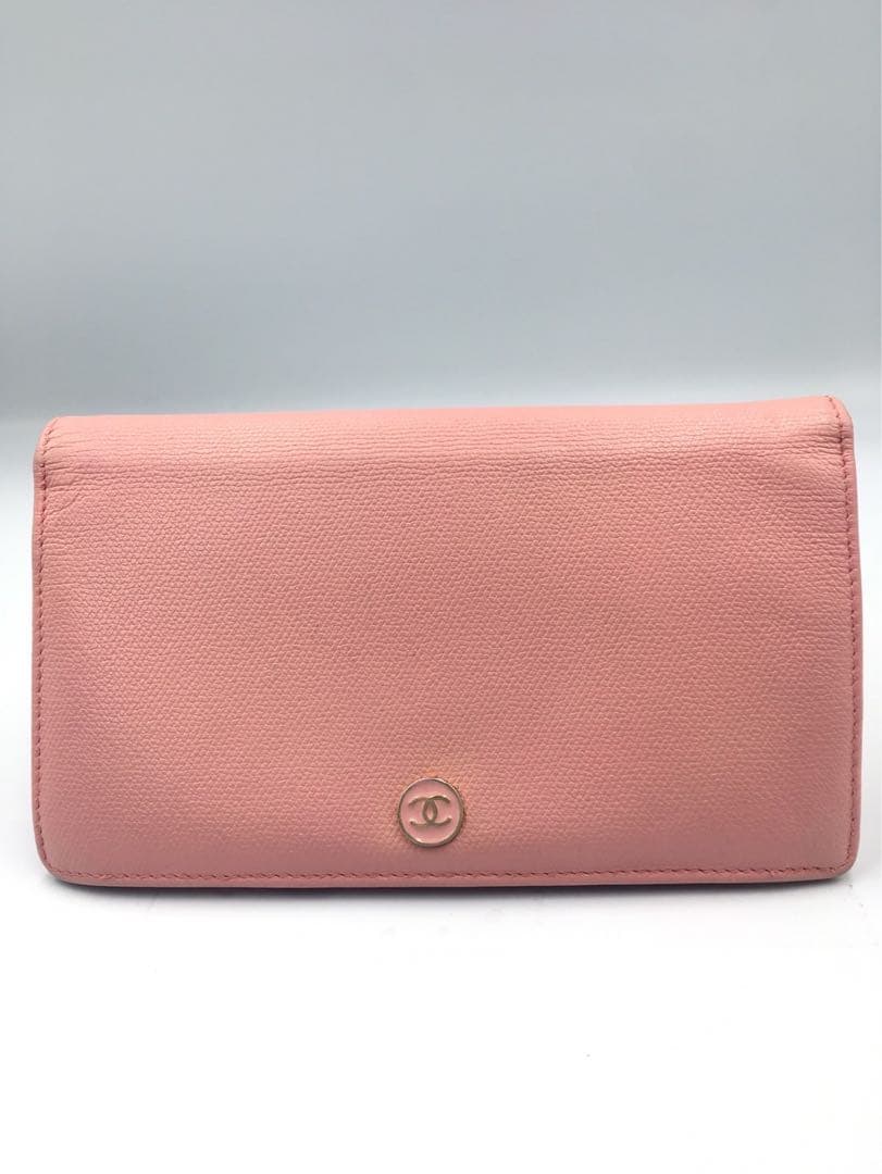 シャネル　CHANEL ココボタン　長財布