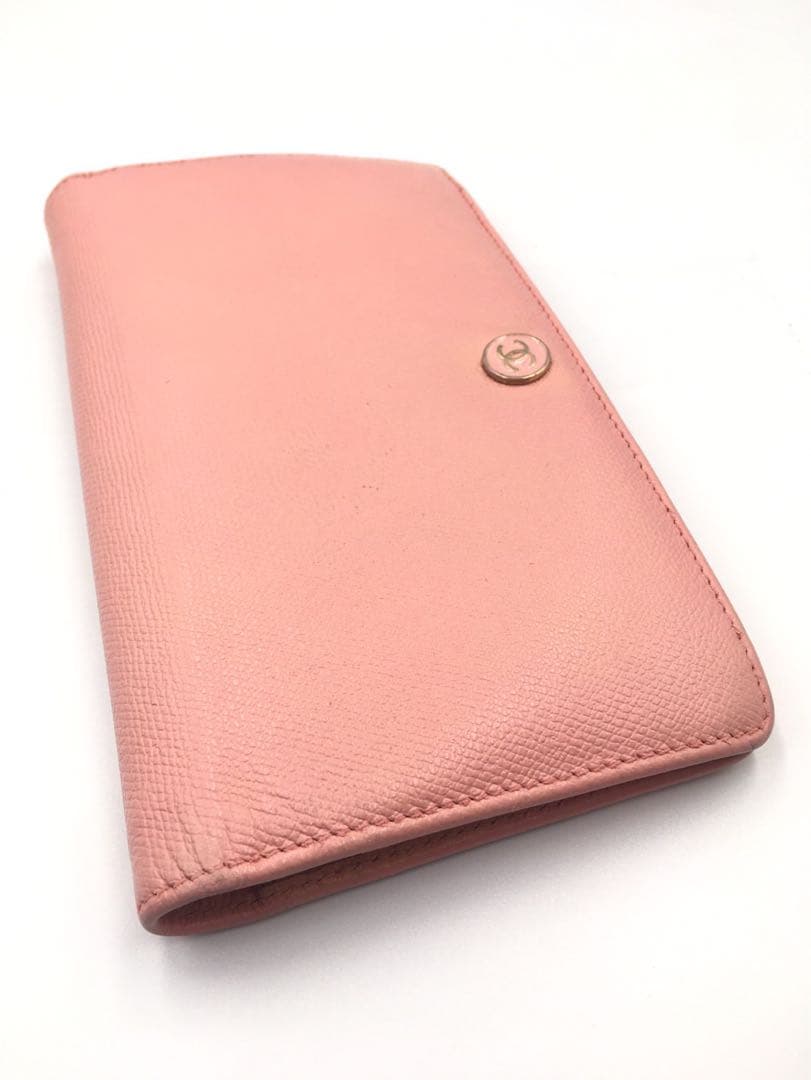 シャネル　CHANEL ココボタン　長財布