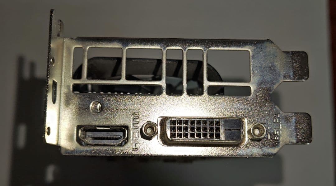 MSI GeForce GTX 1650 4GT LP 4GB グラボ