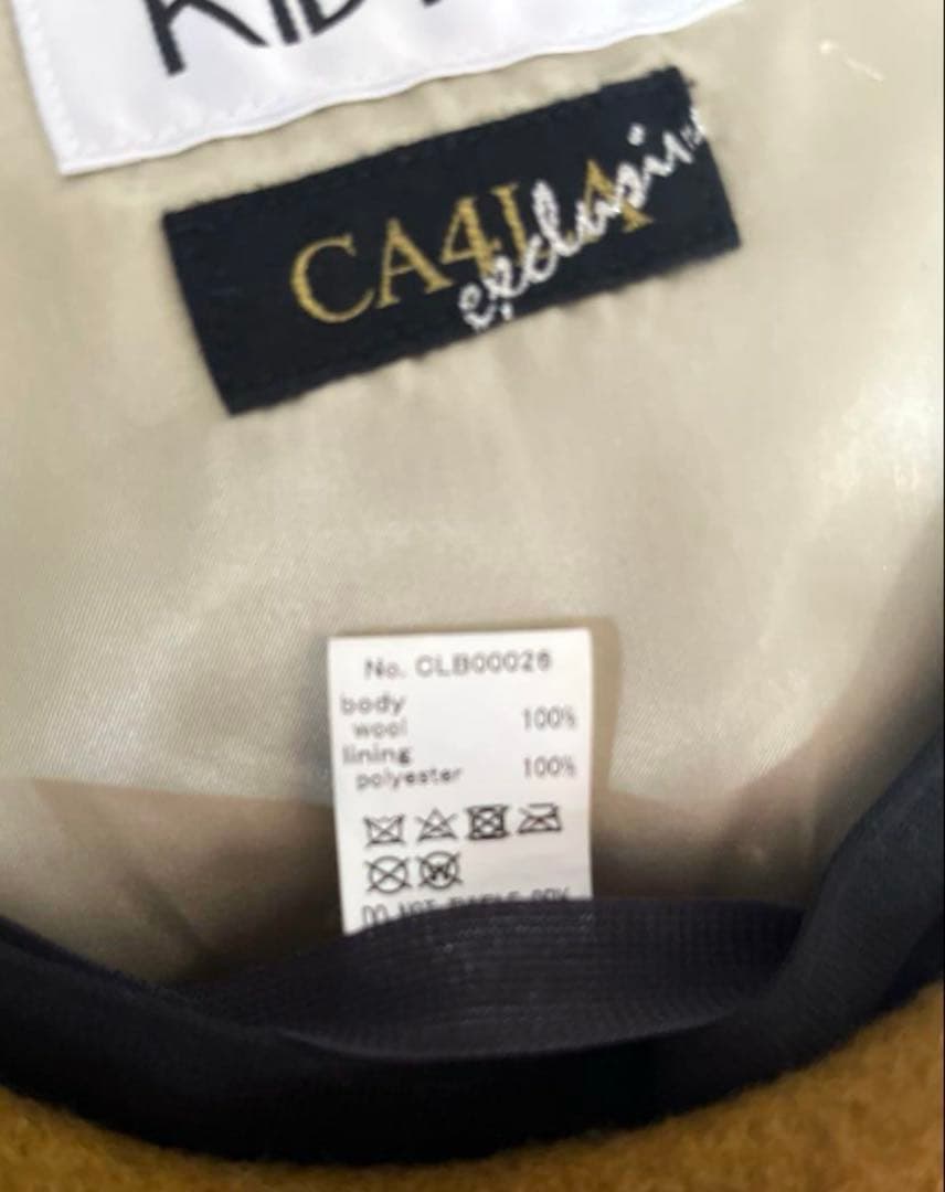 レア品　KIDILL 2021aw キディル✖️カシラ　限定品　マスタード