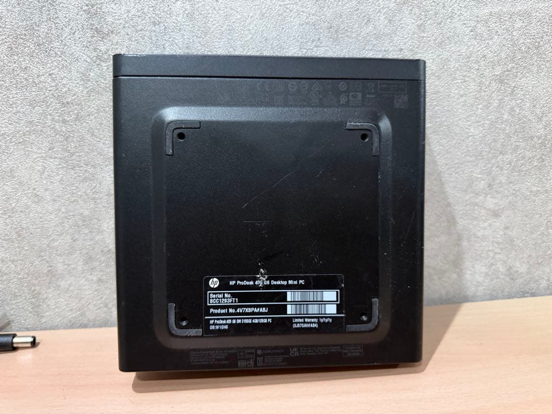 HP ProDesk Mini PC動作確認済み